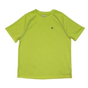 SB Tech CoolPlay Men's Performance Active Moisture Wicking Shirt, Yellow, XL